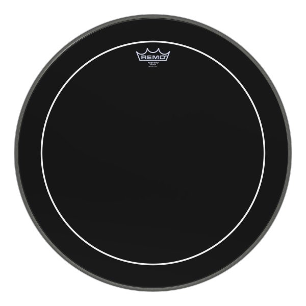 Pinstripe® Ebony® Drumhead 20"