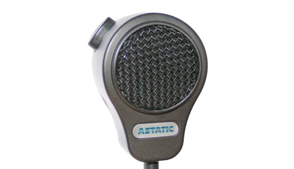 Small Format Omnidirectional Dynamic Palmheld Microphone With Talk Switch