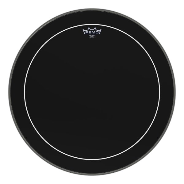 Pinstripe® Ebony® Drumhead 22"