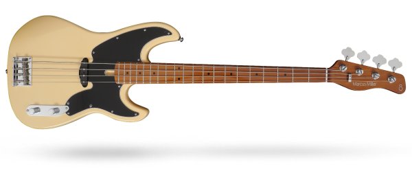 Marcus Miller D5 Electric Bass, Vintage White