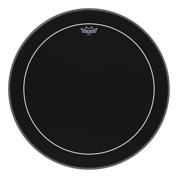 Pinstripe® Ebony® Drumhead 24"