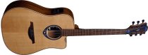 HYVIBE 10 SMART Dreadnought Acoustic Guitar With Deluxe Gig Bag, Satin Open Pore