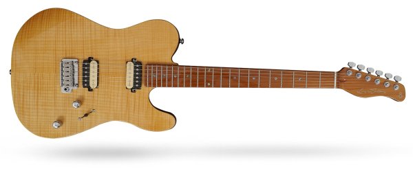 Larry Carlton T7 FM Electric Guitar, Natural