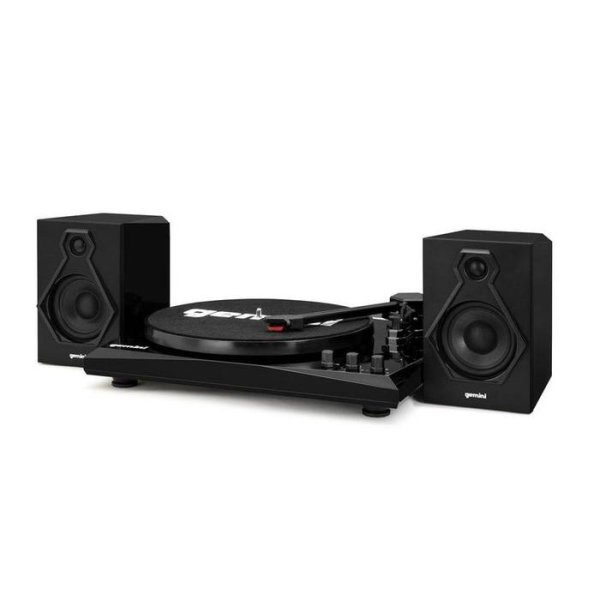 Stereo Turntable System, Stereo Turntable System, Black / Black