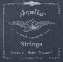 Super Nylgut, Ukulele String Set, Baritone (Dd-Gg-bb-ee), 8-String (3rd and 4th strings wound)