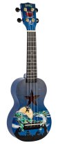 Art Series Soprano Ukulele With Bag, Ninja