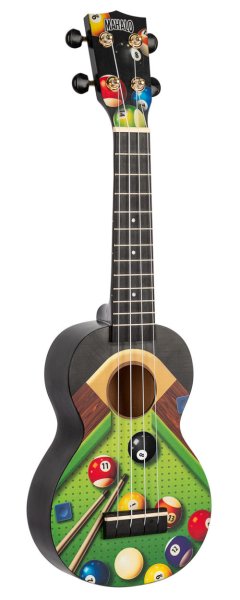 Art Series Soprano Ukulele With Bag, Pool