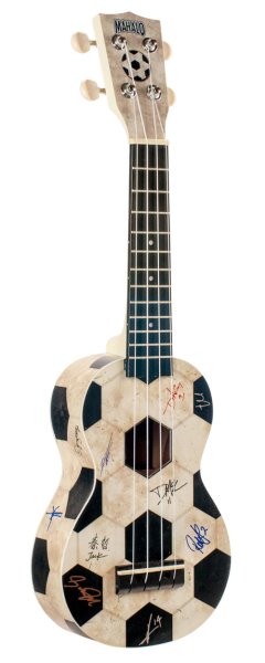 Art II Series Soprano Ukulele With Bag, Football