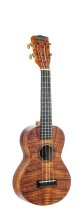 Artist Elite Series Photo Flame Koa Concert Ukulele With Bag, Matt Finish