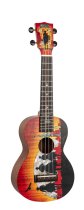 Artist Elite Series Concert Ukulele With Bag, Wild West