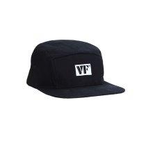 Black 5-panel Camp Hat