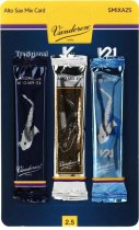 Mixed Alto Saxophone Reeds - 2.5 (3-pack)