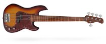 Marcus Miller P5 Alder 5-String Electric Bass, Tobacco Sunburst