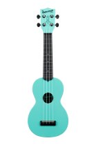 Soprano Waterman Ukulele, Aqua Mist Glow-in-the-Dark