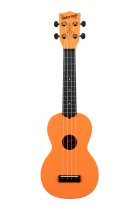 Soprano Waterman Ukulele, Sunset Orange