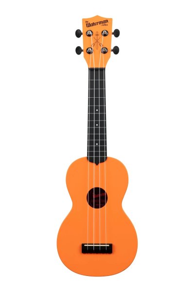 Soprano Waterman Ukulele, Sunset Orange