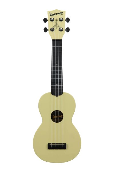 Soprano Waterman Ukulele, Starlight Yellow Glow-in-the-Dark