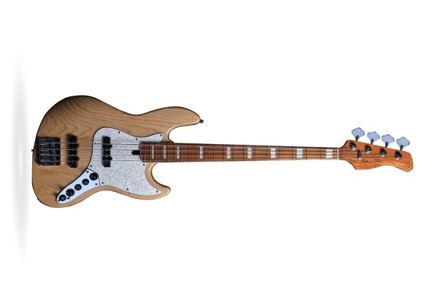 Marcus Miller V8 4-String Electric Bass With Gig Bag, Natural