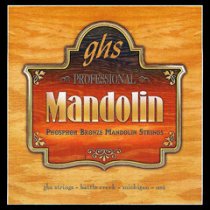 Phosphor Bronze Mandolin - Loop End, Light 010-036