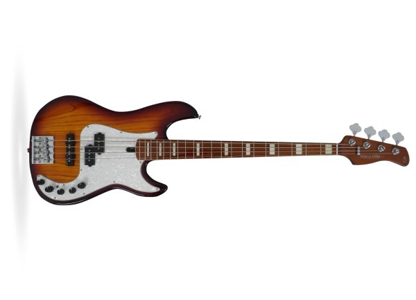 Marcus Miller P8 4-String Electric Bass, Tobacco Sunburst