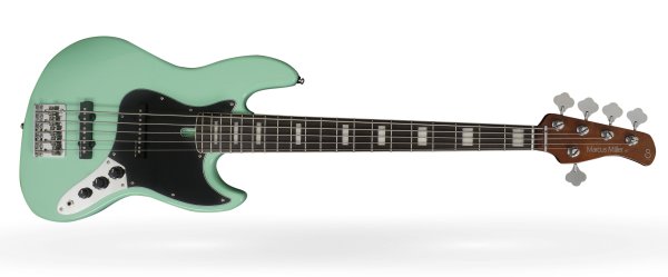 Marcus Miller V5R 5-String Electric Bass, Mild Green