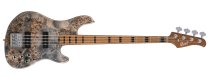 GB-Modern 4 Electric Bass With Case, Open Pore Charcoal Gray