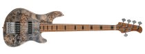 GB-Modern 5 5-string Electric Bass With Case, Open Pore Charcoal Gray