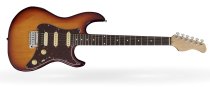 Larry Carlton S3 Electric Guitar, Tobacco Sunburst