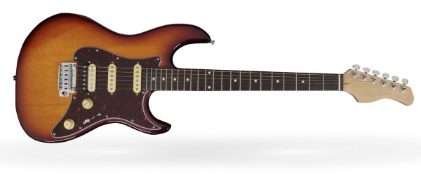 Larry Carlton S3 Electric Guitar, Tobacco Sunburst