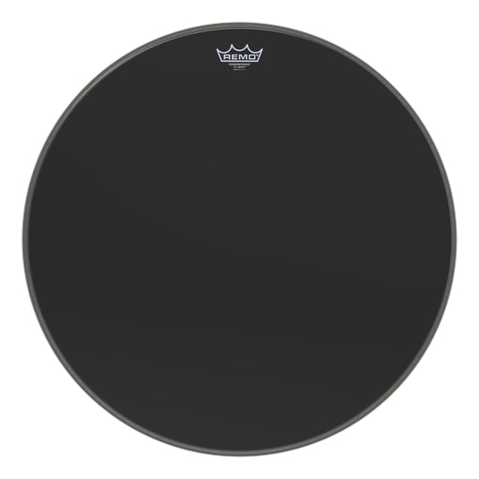 23" Powerstroke P3 Ebony Bass Drumhead