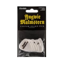 Yngwie Malmsteen White Delrin Guitar Picks, 1.5mm (6-Pack)