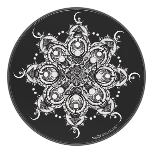 14" Artbeat Artist Collection Drumhead - Aric Improta, Salem