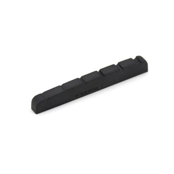 Black TUSQ XL Slotted Nut Flat Bottom 40.5x3.4