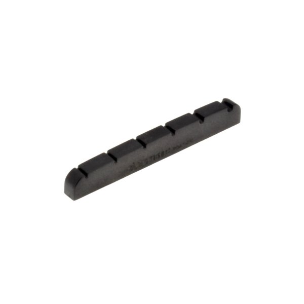 TUSQ XL Slotted Nut Flat Bottom 41.2x3.24, Black