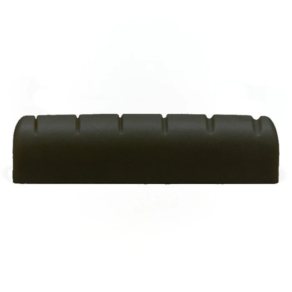 Black TUSQ XL Slotted 6 String Nut 43x5.1mm