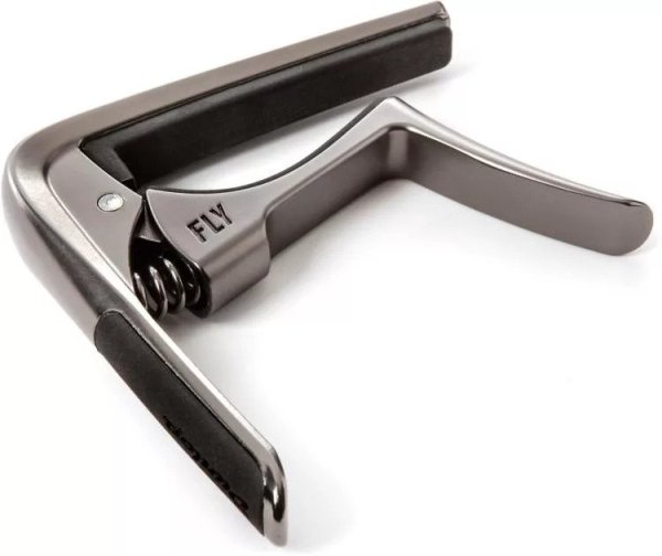 Trigger Fly Acoustic Guitar Capo, Gun Metal