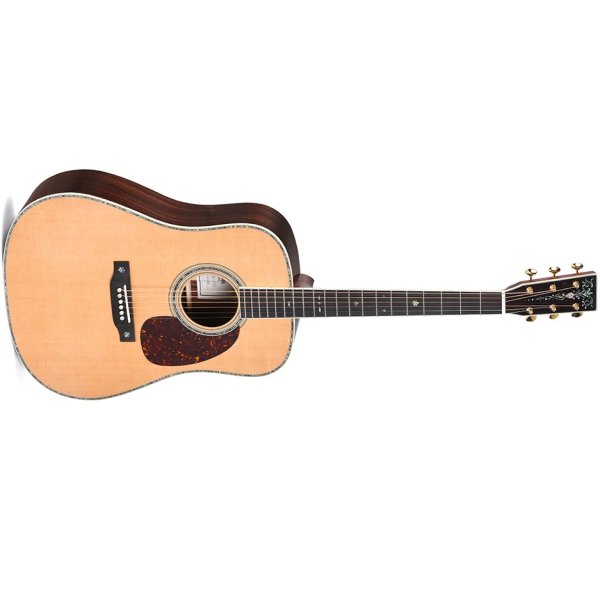 Solid Spruce Dreadnought Acoustic Guitar, Natural