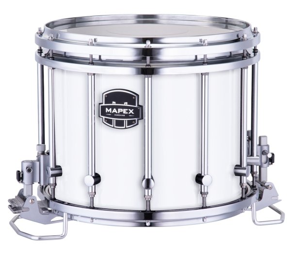 14" x 12" Quantum Mark II Snare Drum, Gloss White