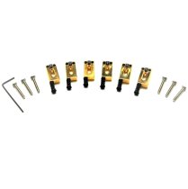 String Saver Classics Saddles Set Offset Strat & Tele Style, Gold