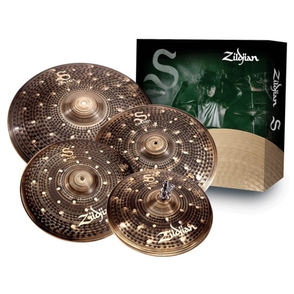 S Dark 4-piece Cymbal Pack (14H 16C 18C 20R)