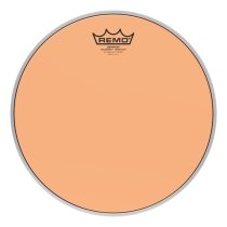 12″ Emperor Colortone Crimplock Orange Tenor Drumhead