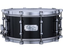 14″ x 6.5″ Opus One Cherry Concert Snare, Piano Black