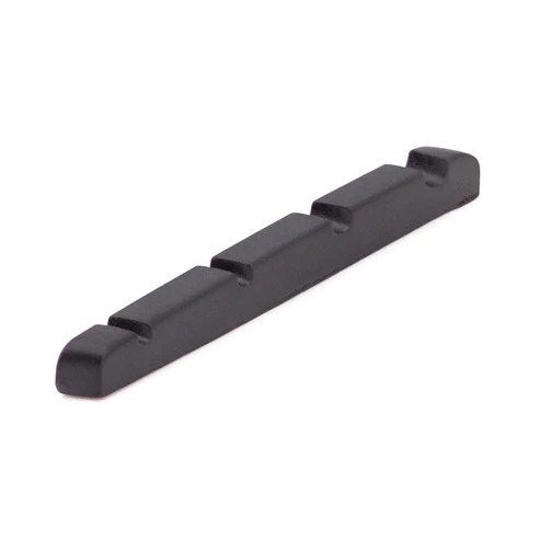 Black TUSQ XL 4 String Multi-Scale Bass Nut Flat Bottom