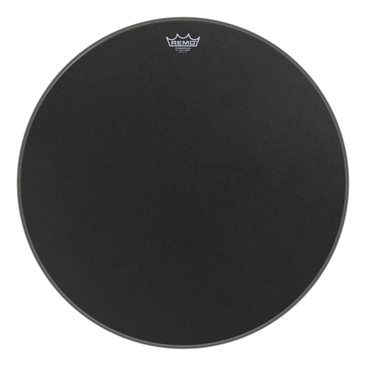 26" Powerstroke P3 Black Suede Bass Drumhead