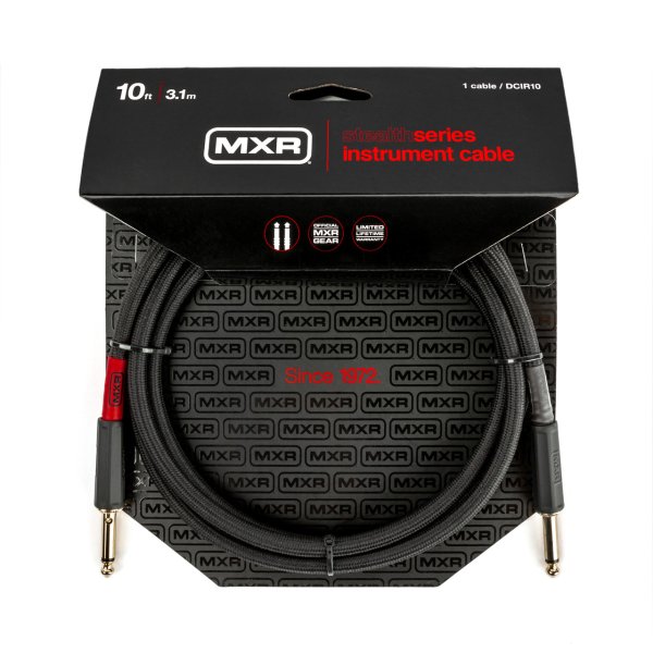 MXR 10' Stealth Series Instrument Cable