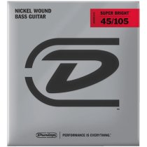 Super Bright Medium Scale Bass Strings (45-105)