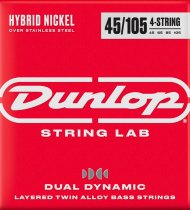 Dual Dynamic Hybrid Nickel Bass Strings 4-String Set (45-105)