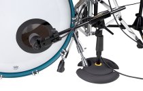 Low Profile Microphone Stand With Telescopic Boom Arm