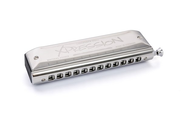 Xpression 12-Hole Chromatic Harmonica, Key of C