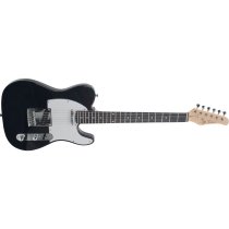 TL Style Lightweight Solid Body Electric Guitar, Black